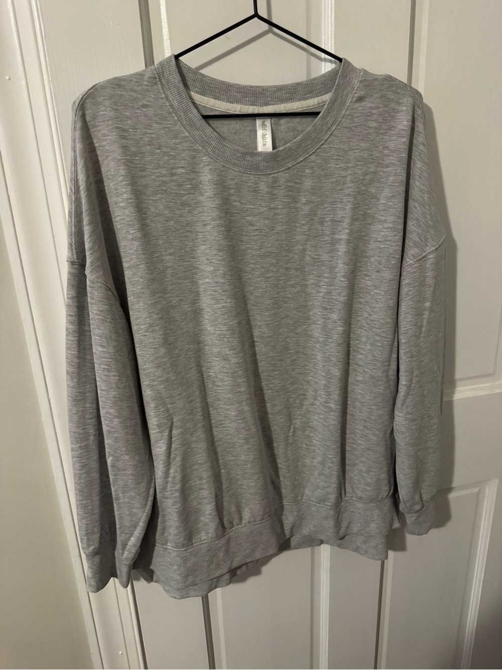 wild fable Light Gray Crewneck Sweatshirt